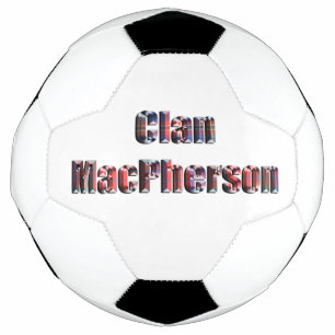 Ballon De Foot Logo de Clan MacPherson Tartan,