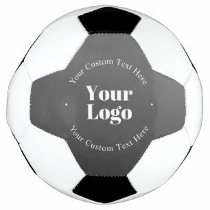 Ballon De Foot Logo d'entreprise ou design & texte modifiable