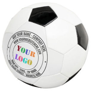 Ballon De Foot Logo personnalisé et texte promotionnel Soccer Bal