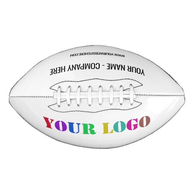 Ballon De Foot Logo personnalisé Texte Promotion d'entreprise Foo (Devant)