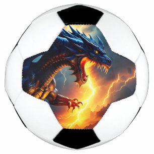 Ballon De Foot Lutte contre la foudre du dragon