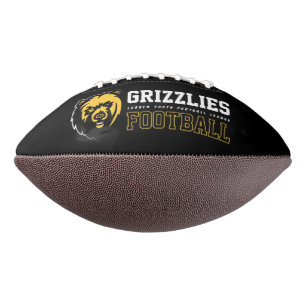 Ballon De Foot LYFL 03   Logo des grizzlis blancs