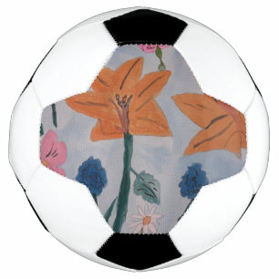 Ballon De Foot Lys orange