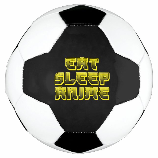 Ballon De Foot Mangez l'Anime du sommeil (Devant)