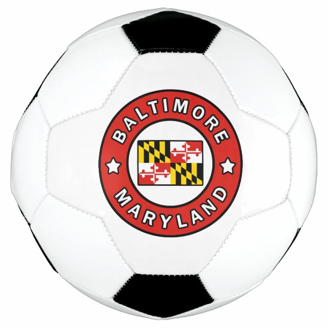 Ballon De Foot Maryland de Baltimore (Devant)