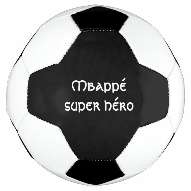 Ballon De Foot mbappé-super-héro (Devant)