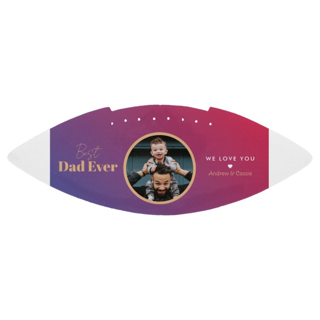 Ballon De Foot Meilleur papa (Panneau)