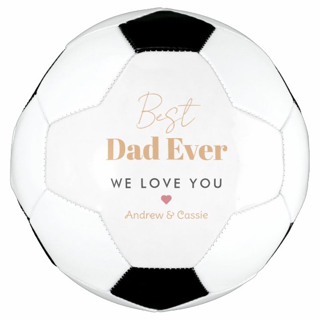Ballon De Foot Meilleur papa (Devant)