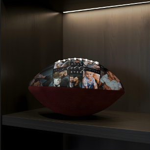 Ballon De Foot Meilleur papa jamais Fête des pères 8 Collage ph