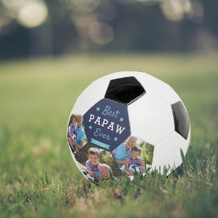 Ballon De Foot Meilleur Papaw jamais   Photo de grand-père person