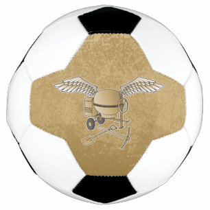 Ballon De Foot Mélangeur en béton beige