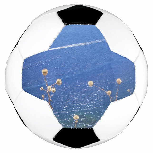 Ballon De Foot Mer bleue grecque (Devant)