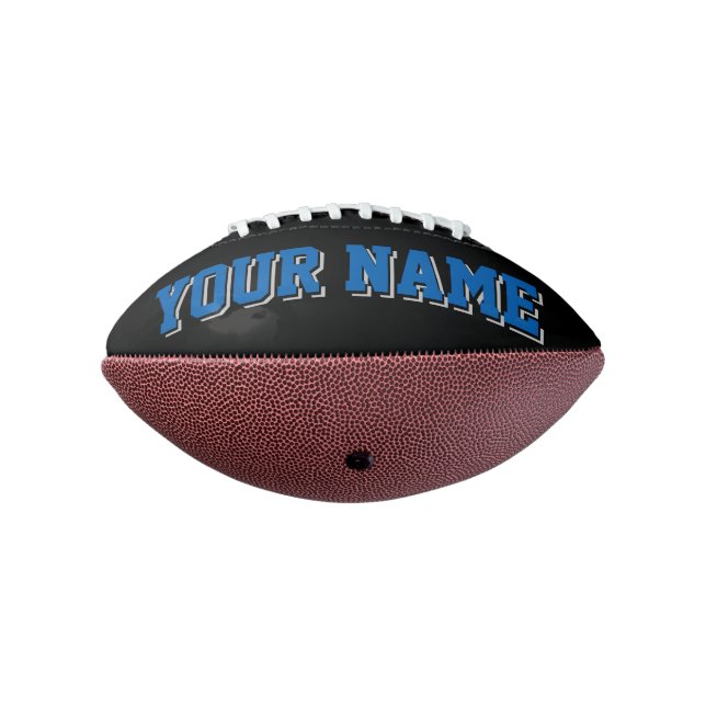 Ballon De Foot Mini BLACK BLUE SILVER GRAY Football personnalisé (Tourné à 270°)