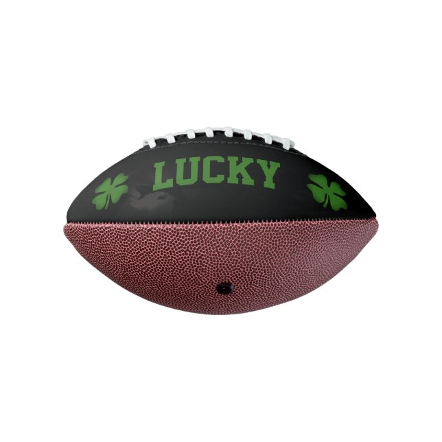 Ballon De Foot Mini football personnalisé porte-bonheur vert (Tourné à 270°)