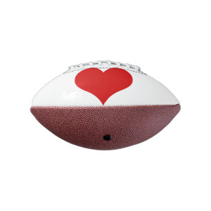 Ballon De Foot Mini-football Red Heart