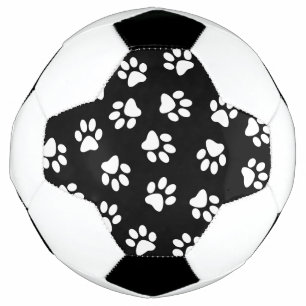 Ballon De Foot Motif De Pâtes, Patrouilles De Chien, Paws Blanche