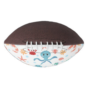 Ballon De Foot Motif du monde marin