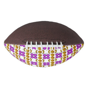 Ballon De Foot Motif jaune pourpre