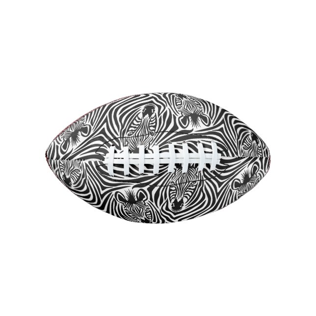 Ballon De Foot Motif noir et blanc d'impression à la mode de (Devant)