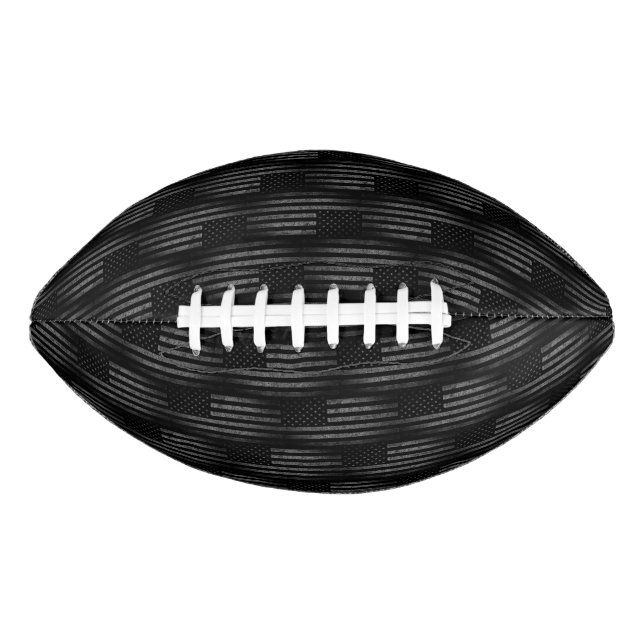 Ballon De Foot Motif vintage Black Grunge American Flag (Devant)