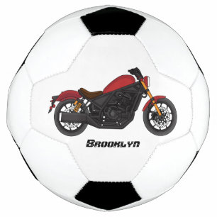 Ballon De Foot moto de style croiseur cool