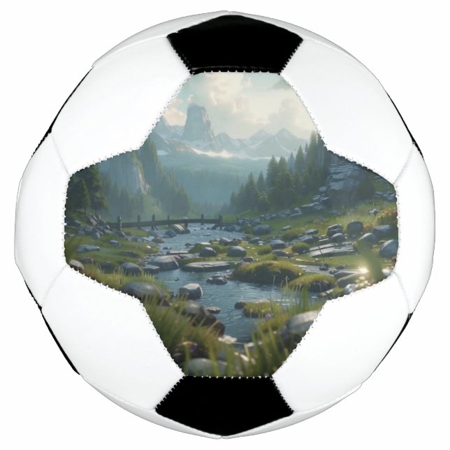 Ballon De Foot Nature 21. (Devant)