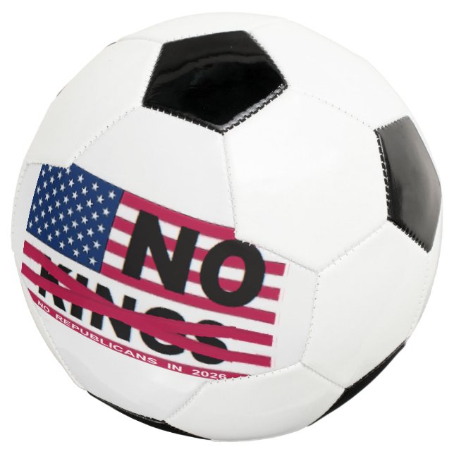 Ballon De Foot "NO kings" Soccer Ball (3/4)
