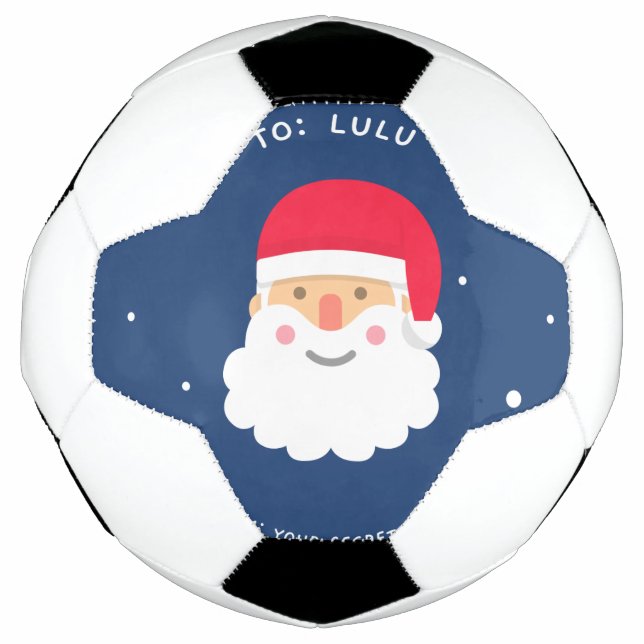 Ballon De Foot Noël père Noël (Devant)