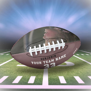 Ballon De Foot Nom du petit football Numéro de l'équipe Photo