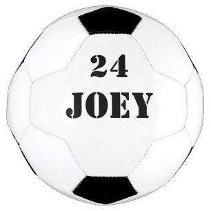 Ballon De Foot Nom Jersey Numéro 4Joey