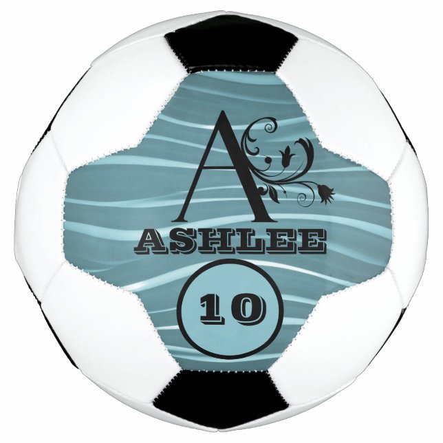 Ballon De Foot Nom personnalisé Créez vos propres STRIPES Personn (Devant)