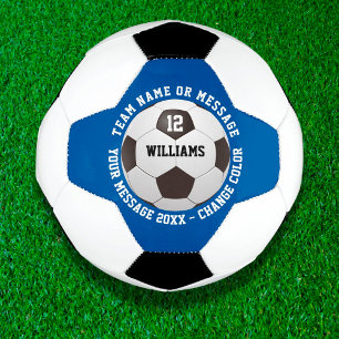 Ballon De Foot Nom personnalisé Nom de l'équipe