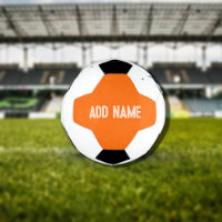 orange vif - ajouter nom balle de football