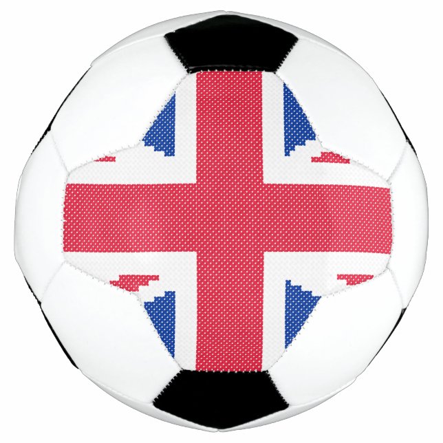 Ballon De Foot Original cross-stitch design Union Jack (Devant)