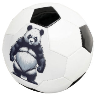 Ballon De Foot Panda en colère