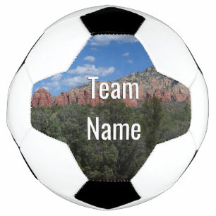 Ballon De Foot Panorama des rochers rouges à Sedona Arizona