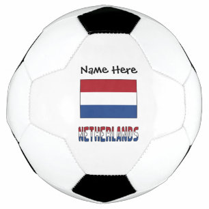 Ballon De Foot Pays-Bas Néerlandais Drapeau néerlandais Personnal