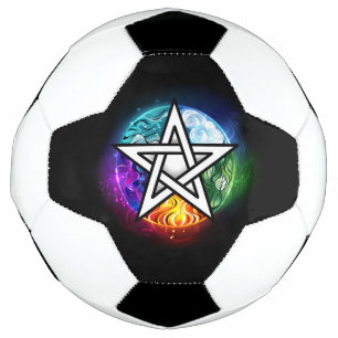 Ballon De Foot pentagramme du Wiccan