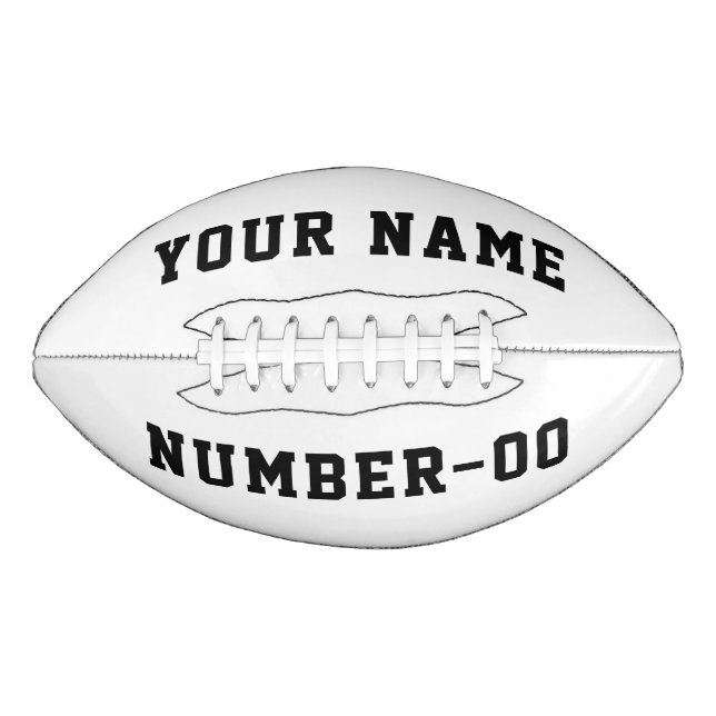 Ballon De Foot Personalized Custom Football –Add Your Text Here (Devant)