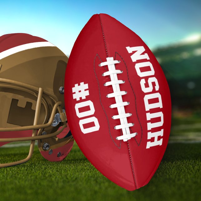 Ballon De Foot Personnalisé avec nom et numéro (Créateur téléchargé)