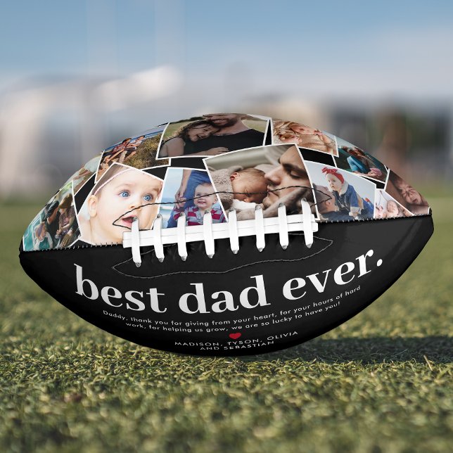Ballon De Foot Personnalisé Meilleur papa (Créateur téléchargé)