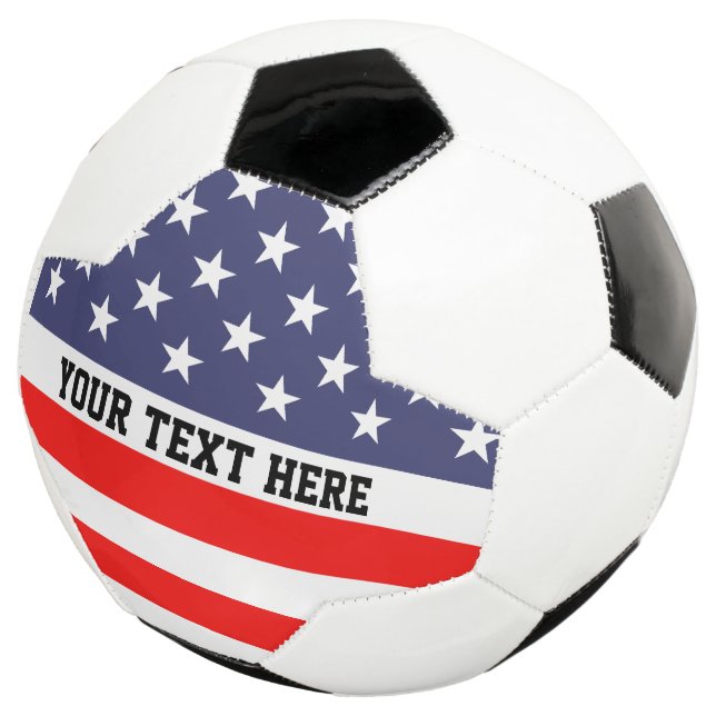 Ballon De Foot Personnalisé patriotique américain de football (3/4)