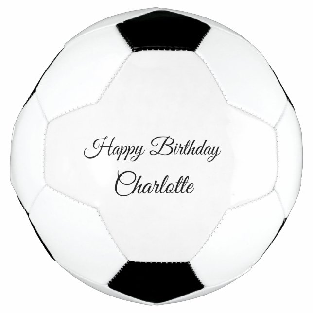 BALLON DE FOOT PETIT ANNIVERSAIRE DE CUTIE (Devant)