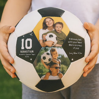 Ballon De Foot Photo de foot personnalisé pour enfants avec messa