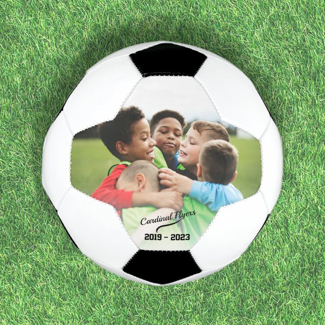 Ballon De Foot Photo d'équipe personnalisée (Créateur téléchargé)
