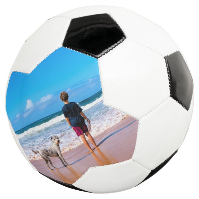 Ballon De Foot Photo personnalisée Boule de soccer Cadeaux Vos ph (3/4)