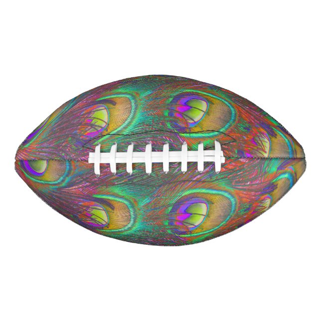 Ballon De Foot Plumes Peacock Tinsel de Noël (Devant)