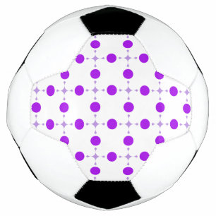 Ballon De Foot Points violets, Motif à pois, Points, Pointillé