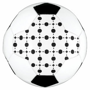 Ballon De Foot Pois noirs, Motif à points Polka, points, pointill