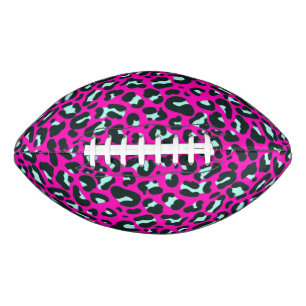 Ballon De Foot Poster de animal de Cheetah Leopard rose moderne